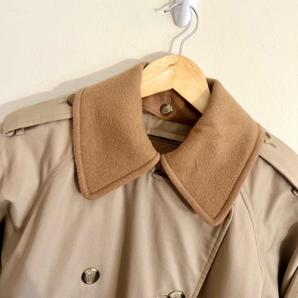 Burberry Men’s Wool Lined Removable Trench Coat Nova Check - Picture 9 of 16